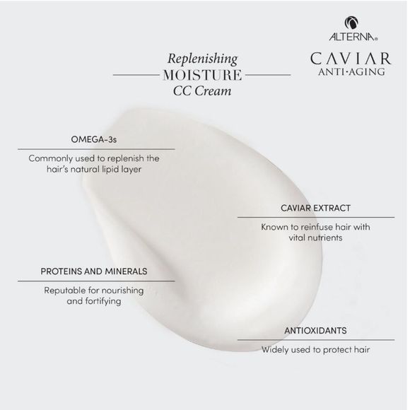 $6❤️🔥 Alterna Caviar Anti-Aging Replenishing Moisture CC Cream Leave-In NEW - Picture 2 of 7